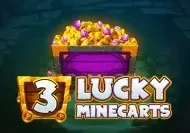 3 Lucky Minecarts Hold and Win game screenshot